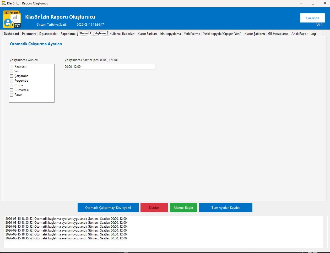 Otomatik Çalıştırma